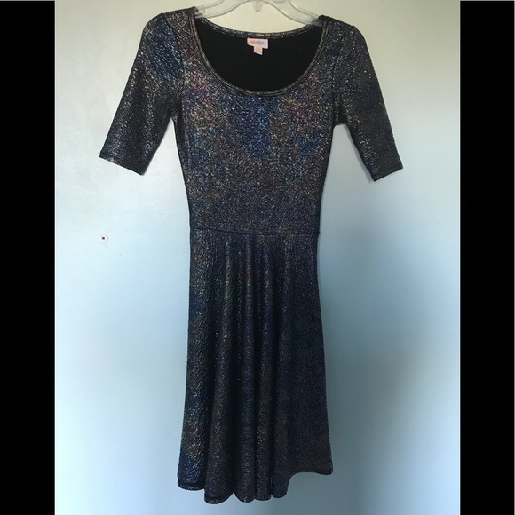 LuLaRoe Dresses & Skirts - Lularoe oil spill Nicole dress size xxs